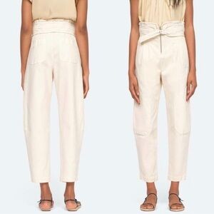 Sea New York Suri high waisted paper bag pants